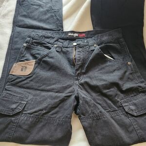 Wrangler Men's Black Cargo Pants